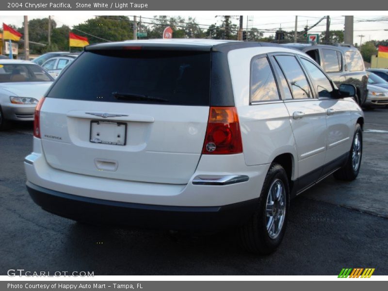 Stone White / Light Taupe 2004 Chrysler Pacifica