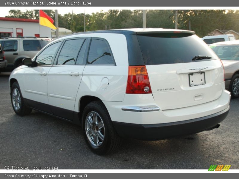 Stone White / Light Taupe 2004 Chrysler Pacifica