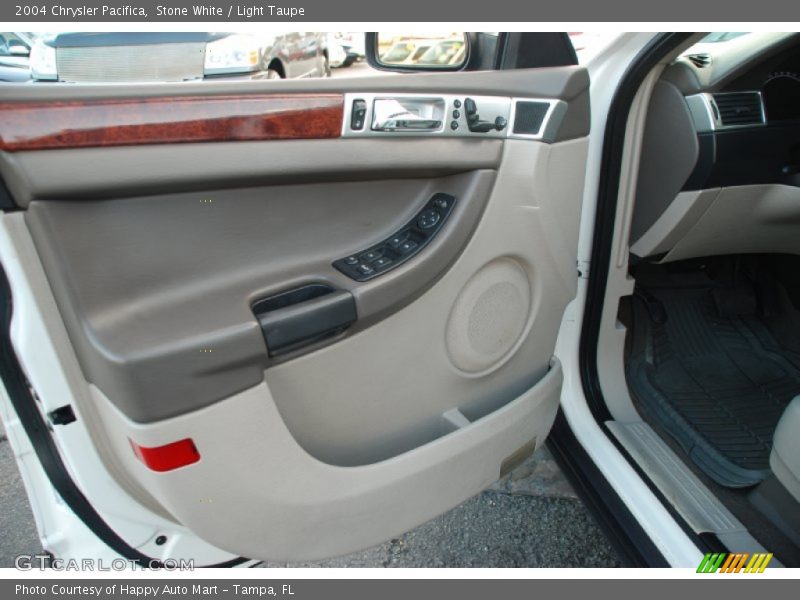 Stone White / Light Taupe 2004 Chrysler Pacifica
