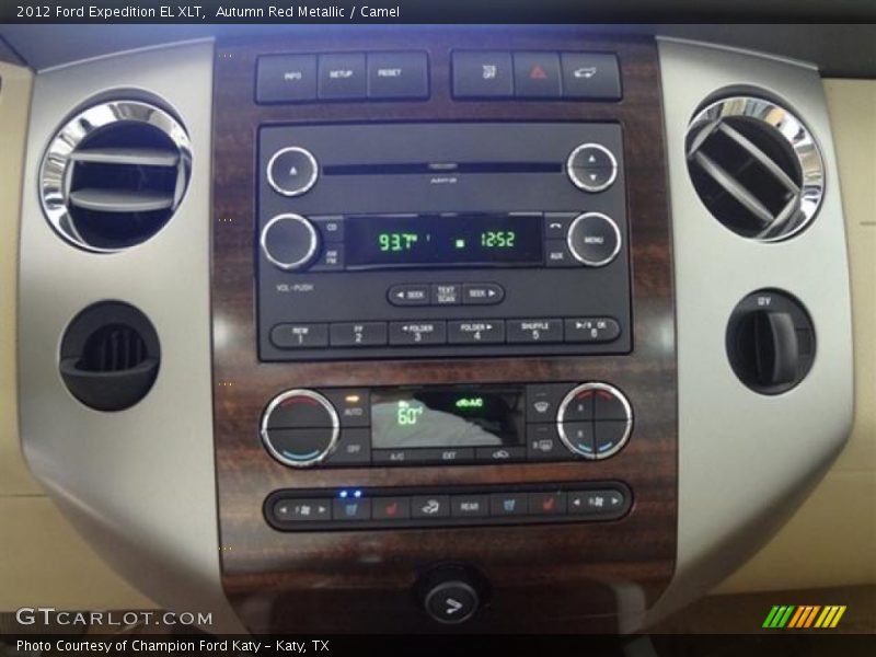 Controls of 2012 Expedition EL XLT
