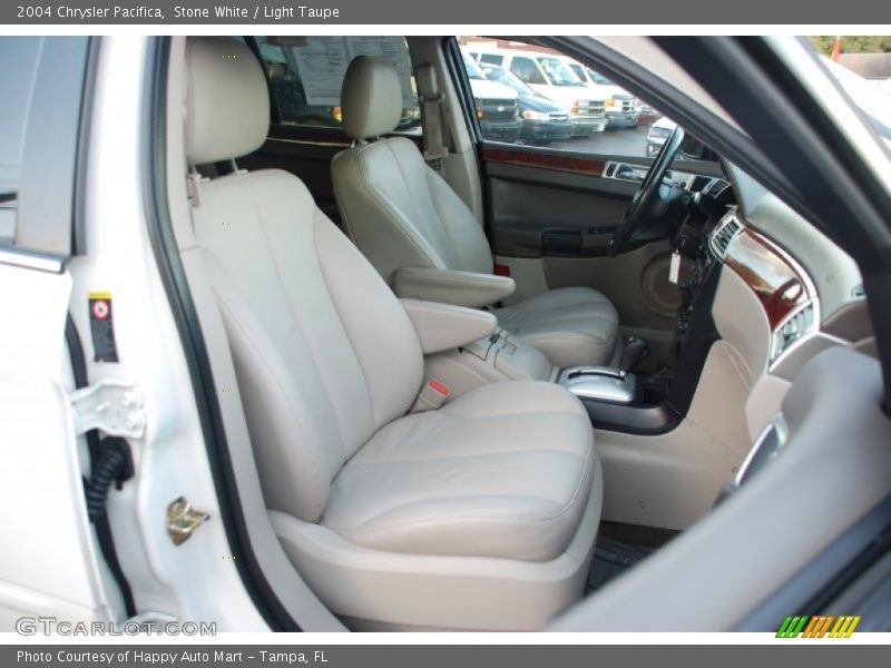 Stone White / Light Taupe 2004 Chrysler Pacifica