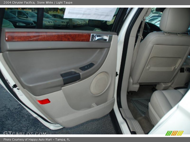 Stone White / Light Taupe 2004 Chrysler Pacifica