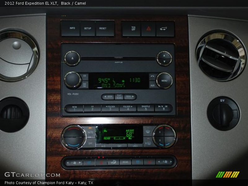 Black / Camel 2012 Ford Expedition EL XLT