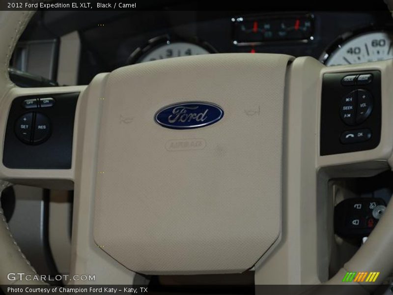 Black / Camel 2012 Ford Expedition EL XLT