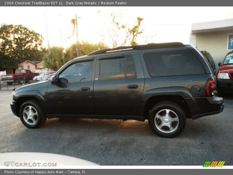 Dark Gray Metallic / Medium Pewter 2004 Chevrolet TrailBlazer EXT LS