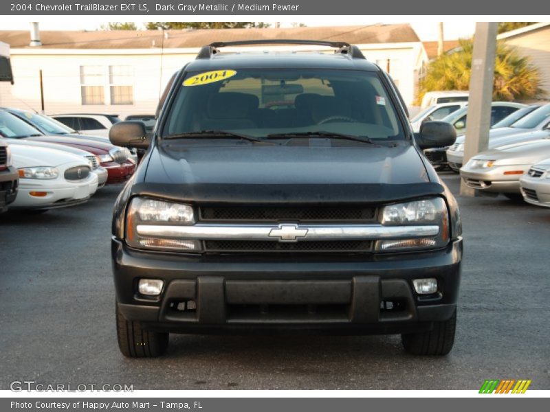 Dark Gray Metallic / Medium Pewter 2004 Chevrolet TrailBlazer EXT LS