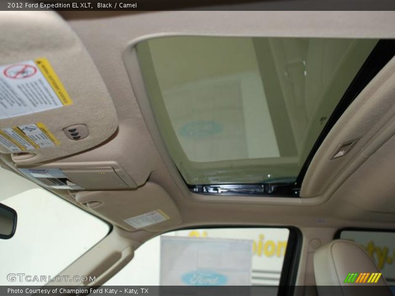 Black / Camel 2012 Ford Expedition EL XLT