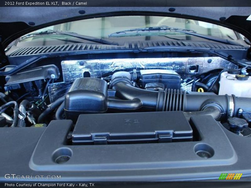 Black / Camel 2012 Ford Expedition EL XLT