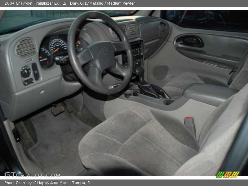 Dark Gray Metallic / Medium Pewter 2004 Chevrolet TrailBlazer EXT LS