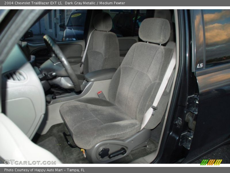 Dark Gray Metallic / Medium Pewter 2004 Chevrolet TrailBlazer EXT LS