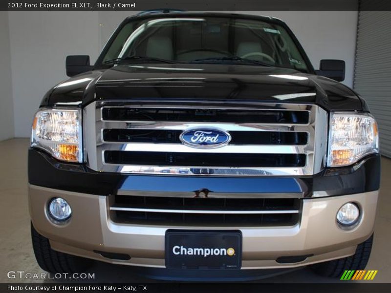 Black / Camel 2012 Ford Expedition EL XLT