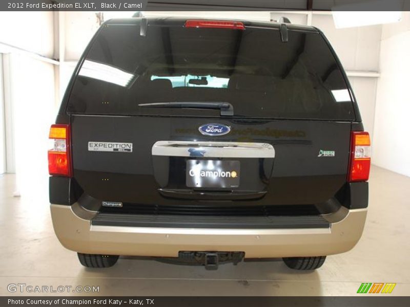 Black / Camel 2012 Ford Expedition EL XLT