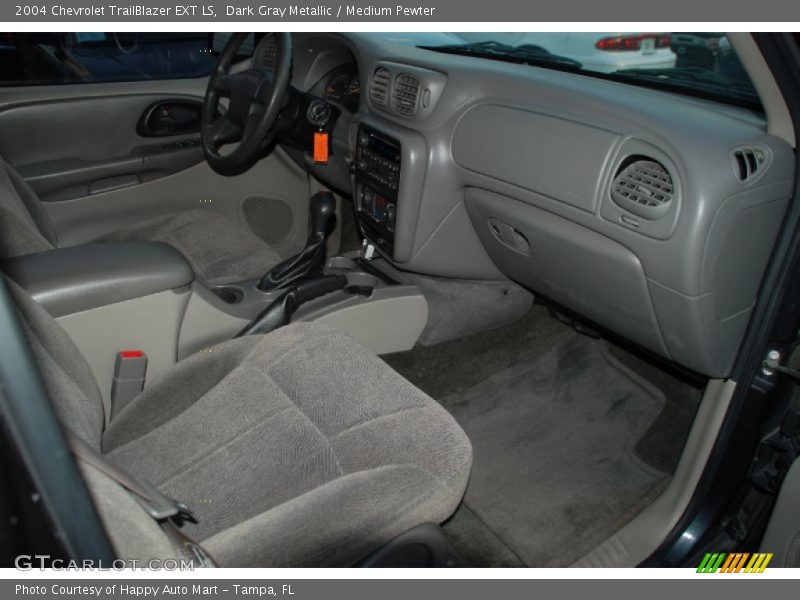 Dark Gray Metallic / Medium Pewter 2004 Chevrolet TrailBlazer EXT LS