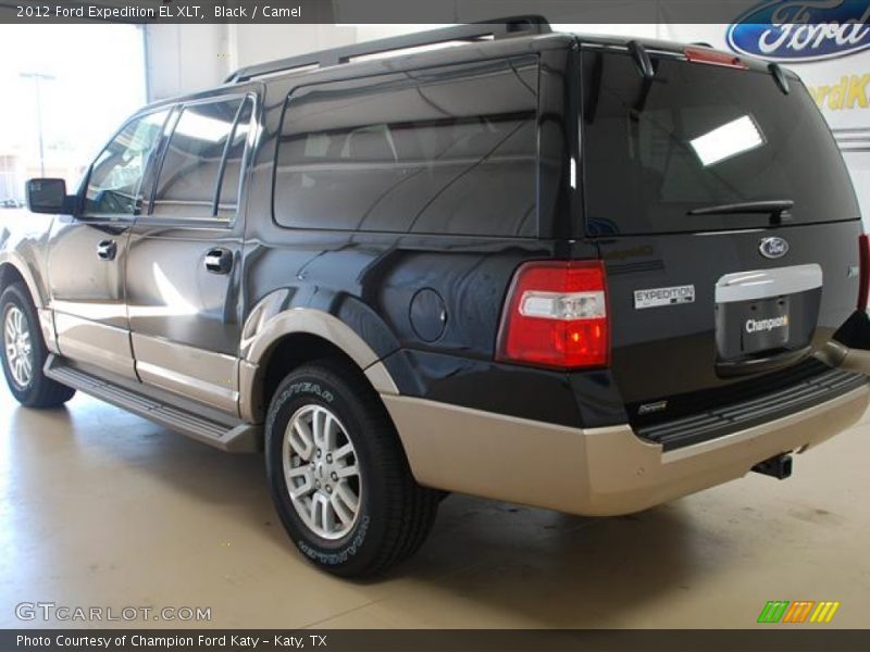 Black / Camel 2012 Ford Expedition EL XLT