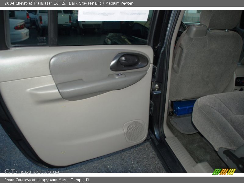 Dark Gray Metallic / Medium Pewter 2004 Chevrolet TrailBlazer EXT LS