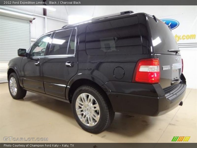 Black / Charcoal Black 2012 Ford Expedition Limited