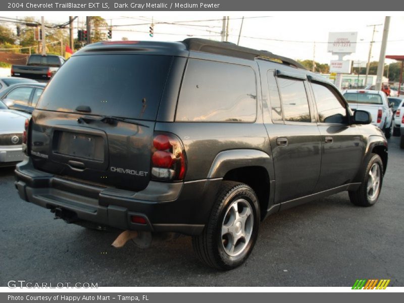 Dark Gray Metallic / Medium Pewter 2004 Chevrolet TrailBlazer EXT LS