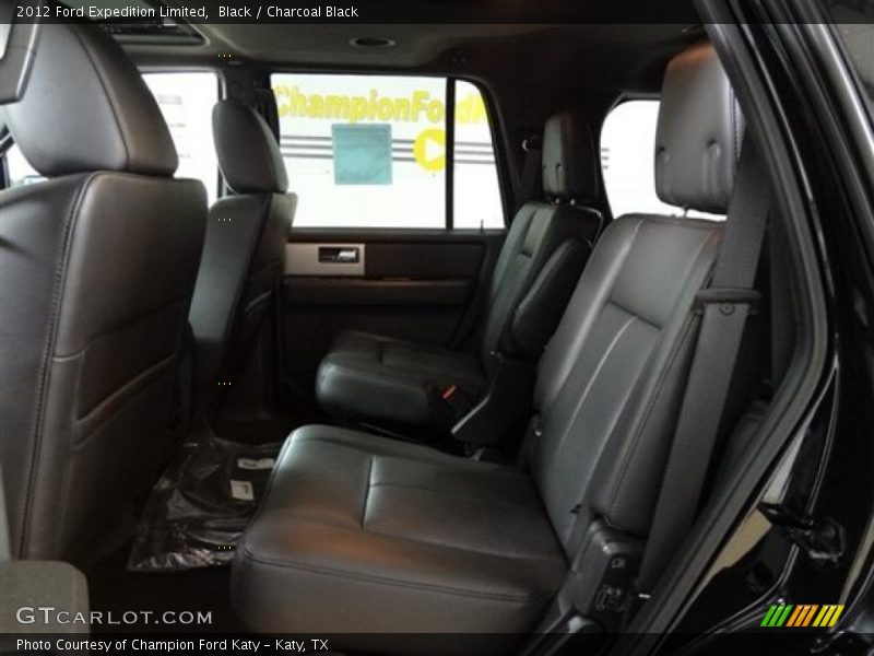  2012 Expedition Limited Charcoal Black Interior