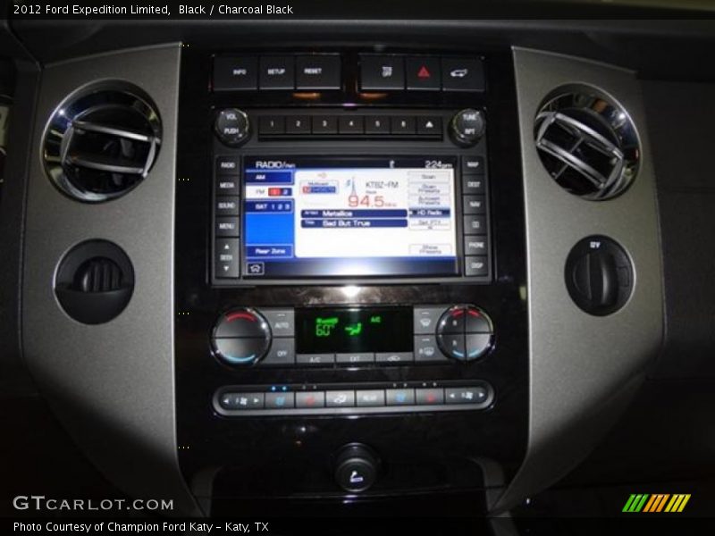 Controls of 2012 Expedition Limited