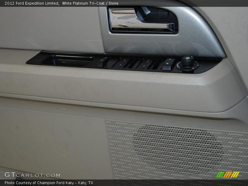 White Platinum Tri-Coat / Stone 2012 Ford Expedition Limited