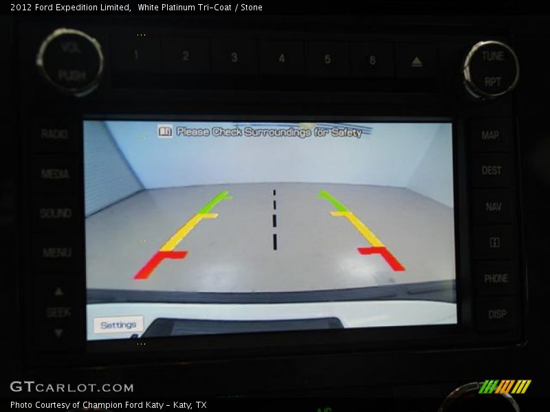 Backup Camera - 2012 Ford Expedition Limited
