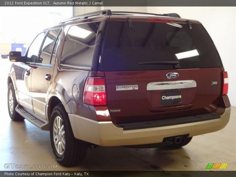 Autumn Red Metallic / Camel 2012 Ford Expedition XLT