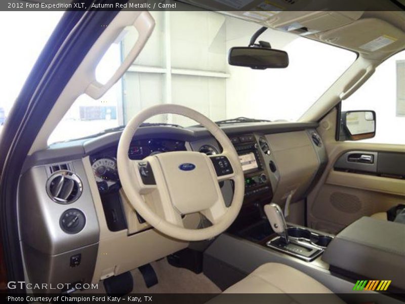 Autumn Red Metallic / Camel 2012 Ford Expedition XLT