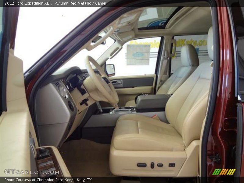 Autumn Red Metallic / Camel 2012 Ford Expedition XLT
