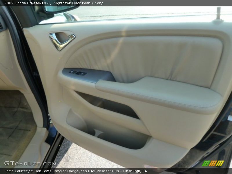 Nighthawk Black Pearl / Ivory 2009 Honda Odyssey EX-L