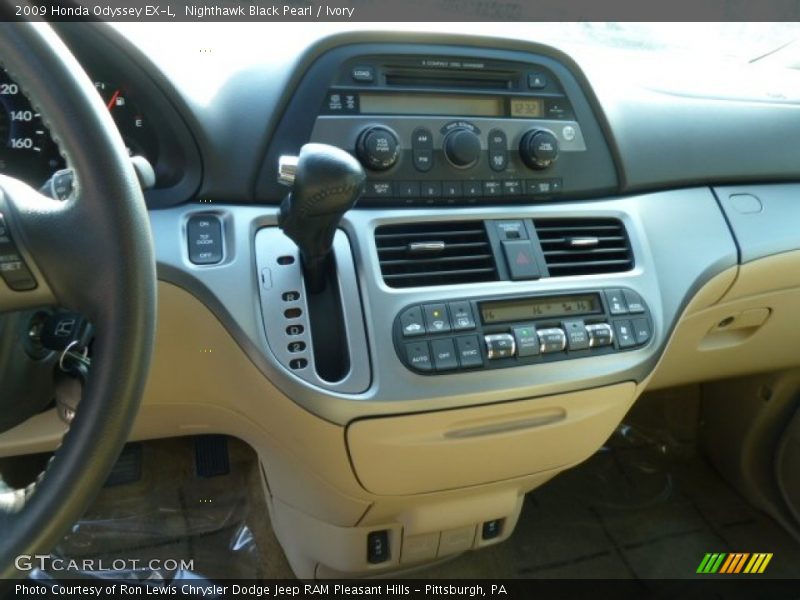 Nighthawk Black Pearl / Ivory 2009 Honda Odyssey EX-L