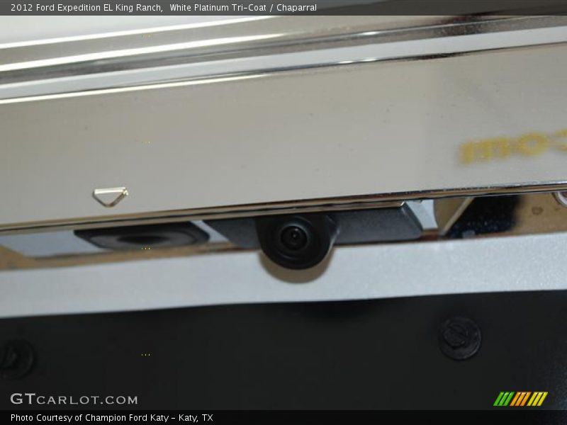 White Platinum Tri-Coat / Chaparral 2012 Ford Expedition EL King Ranch