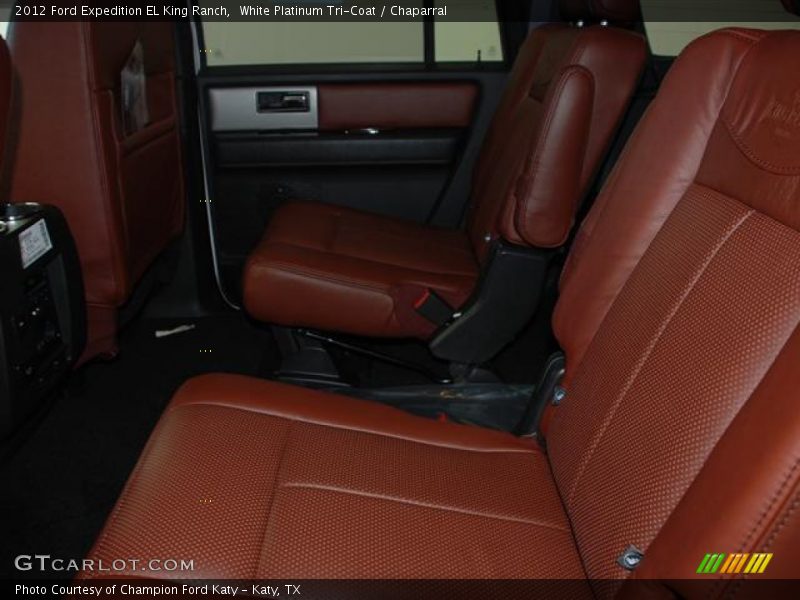 White Platinum Tri-Coat / Chaparral 2012 Ford Expedition EL King Ranch