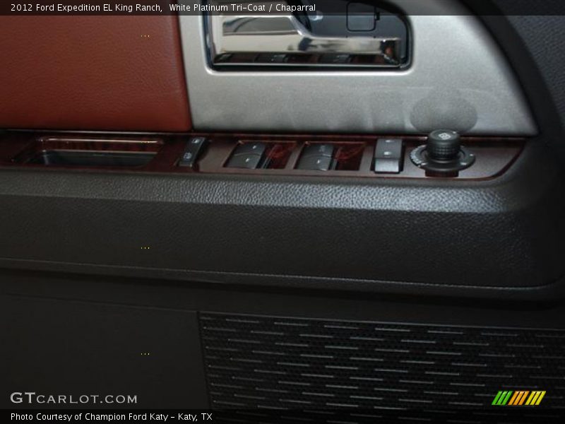 White Platinum Tri-Coat / Chaparral 2012 Ford Expedition EL King Ranch