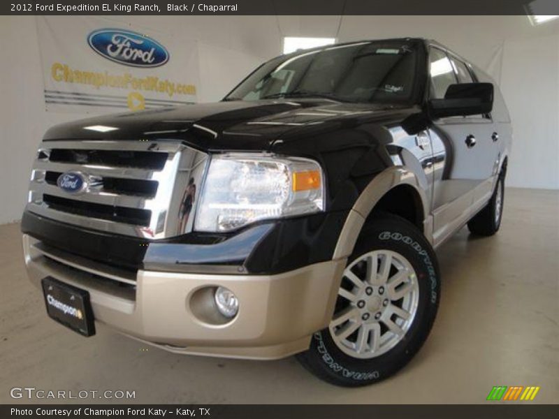 Black / Chaparral 2012 Ford Expedition EL King Ranch