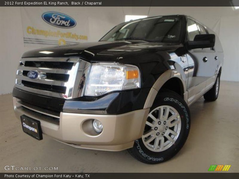 Black / Chaparral 2012 Ford Expedition EL King Ranch
