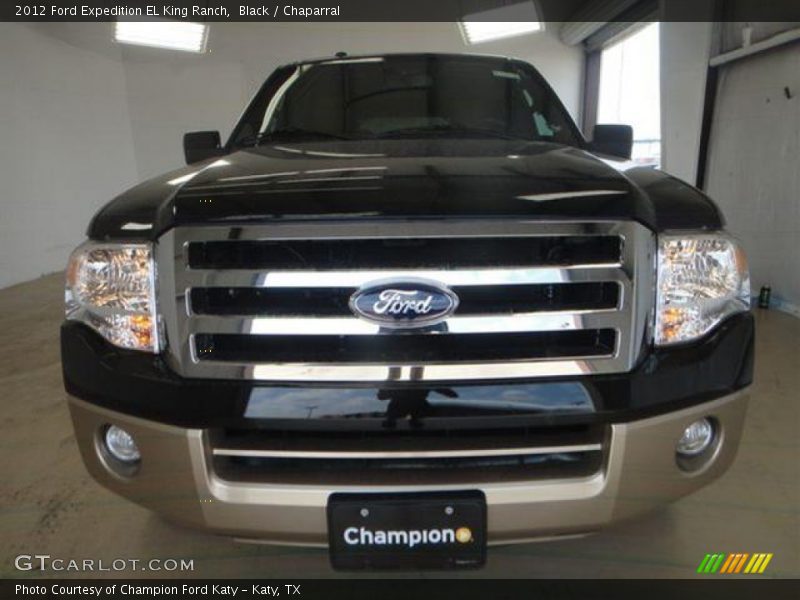 Black / Chaparral 2012 Ford Expedition EL King Ranch