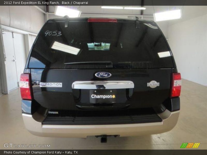 Black / Chaparral 2012 Ford Expedition EL King Ranch