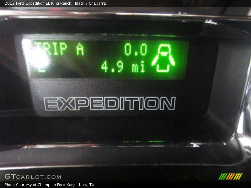 Black / Chaparral 2012 Ford Expedition EL King Ranch