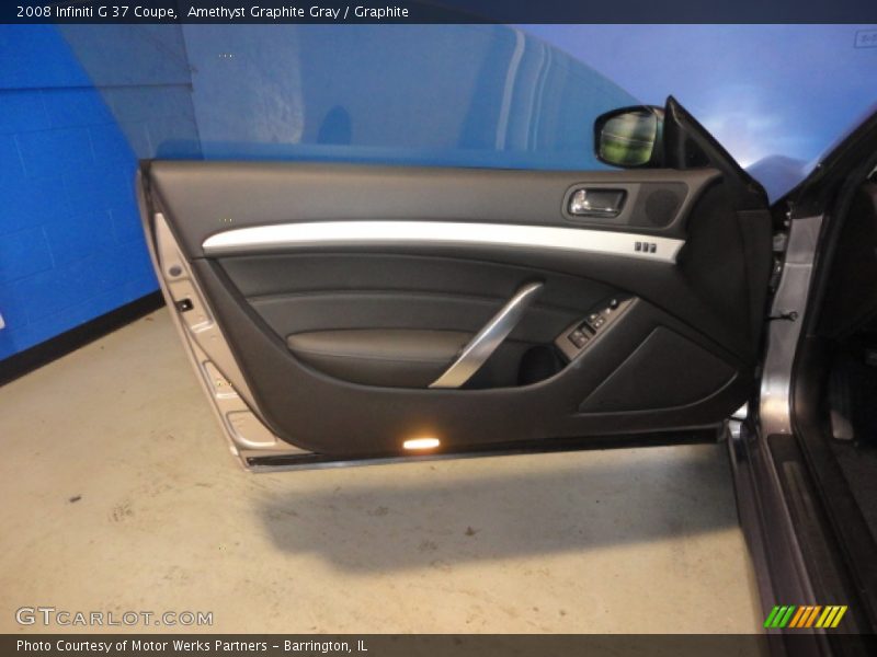 Amethyst Graphite Gray / Graphite 2008 Infiniti G 37 Coupe