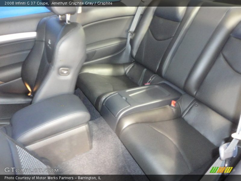 Amethyst Graphite Gray / Graphite 2008 Infiniti G 37 Coupe