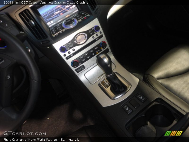 Amethyst Graphite Gray / Graphite 2008 Infiniti G 37 Coupe