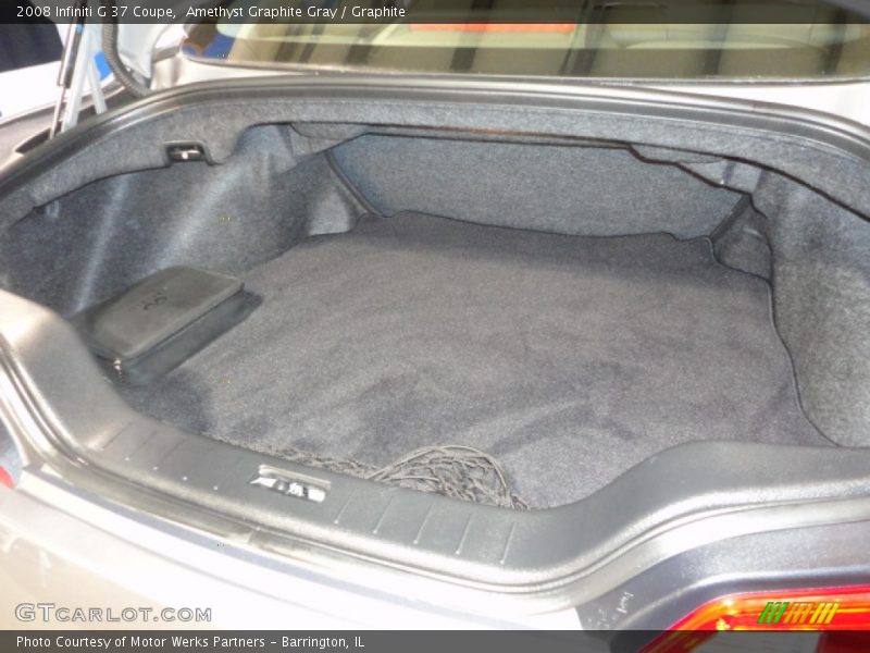 Amethyst Graphite Gray / Graphite 2008 Infiniti G 37 Coupe