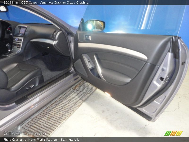 Amethyst Graphite Gray / Graphite 2008 Infiniti G 37 Coupe