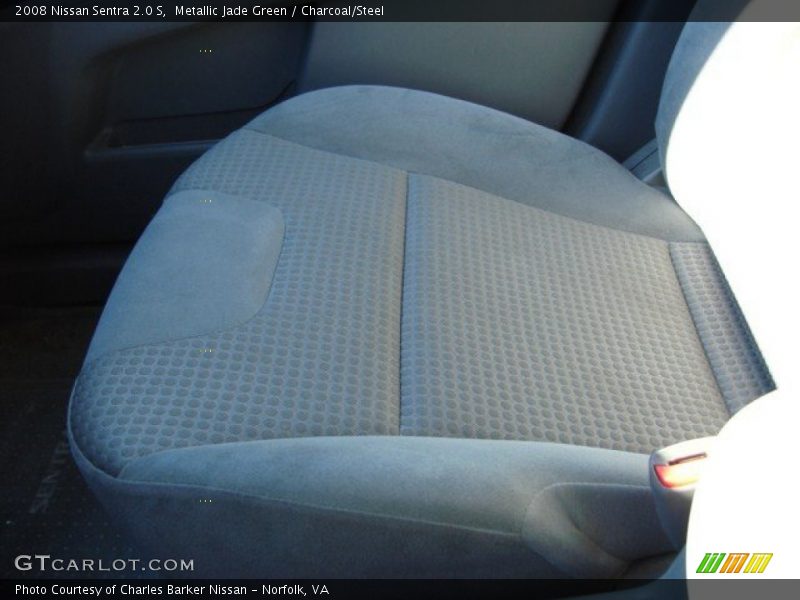 Metallic Jade Green / Charcoal/Steel 2008 Nissan Sentra 2.0 S