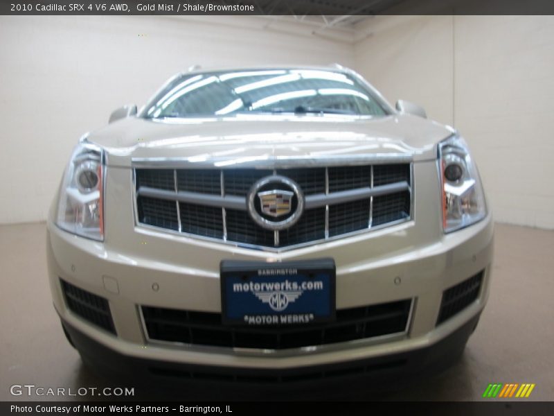 Gold Mist / Shale/Brownstone 2010 Cadillac SRX 4 V6 AWD