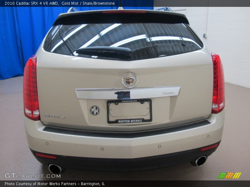 Gold Mist / Shale/Brownstone 2010 Cadillac SRX 4 V6 AWD