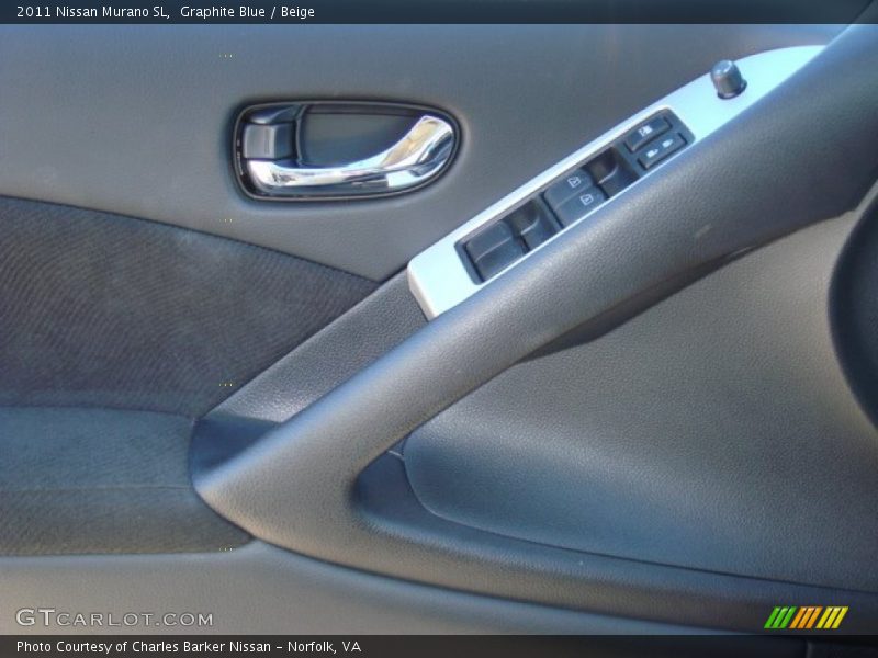 Graphite Blue / Beige 2011 Nissan Murano SL