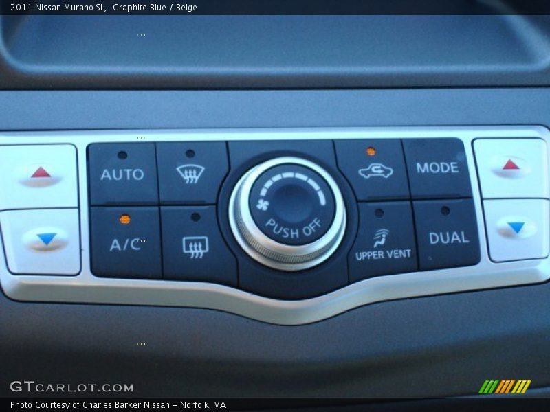 Graphite Blue / Beige 2011 Nissan Murano SL