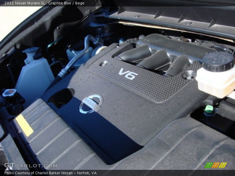 Graphite Blue / Beige 2011 Nissan Murano SL