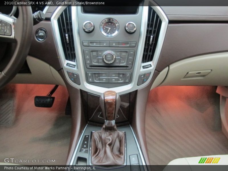 Gold Mist / Shale/Brownstone 2010 Cadillac SRX 4 V6 AWD